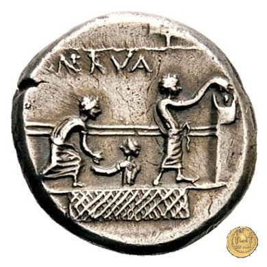 292/1 - denario P. Licinius Nerva 113-112 BC (Roma)