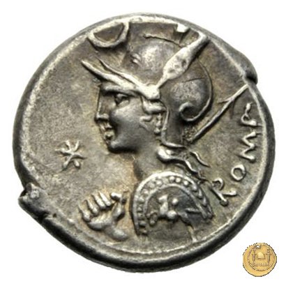 292/1 - denario P. Licinius Nerva 113-112 BC (Roma)