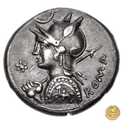 292/1 - denario P. Licinius Nerva 113-112 BC (Roma)