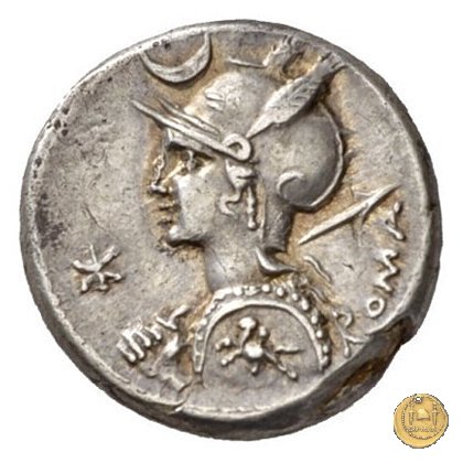 292/1 - denario P. Licinius Nerva 113-112 BC (Roma)