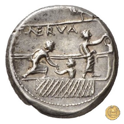 292/1 - denario P. Licinius Nerva 113-112 BC (Roma)