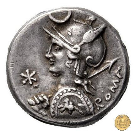 292/1 - denario P. Licinius Nerva 113-112 BC (Roma)