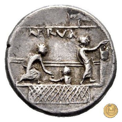 292/1 - denario P. Licinius Nerva 113-112 BC (Roma)