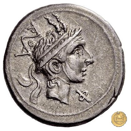 293/1 - denario L. Marcius Q.f.Q.n. Philippus 113-112 BC (Roma)