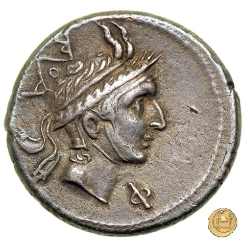 293/1 - denario L. Marcius Q.f.Q.n. Philippus 113-112 BC (Roma)