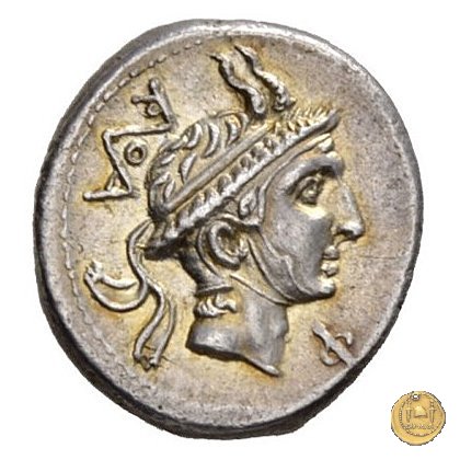 293/1 - denario L. Marcius Q.f.Q.n. Philippus 113-112 BC (Roma)