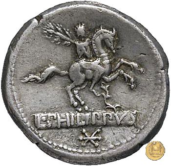 293/1 - denario L. Marcius Q.f.Q.n. Philippus 113-112 BC (Roma)