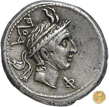 293/1 - denario L. Marcius Q.f.Q.n. Philippus 113-112 BC (Roma)