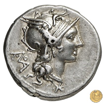 294/1 - denario T. Deidius 113-112 BC (Roma)