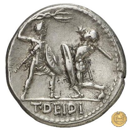 294/1 - denario T. Deidius 113-112 BC (Roma)