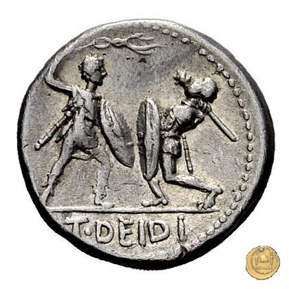 294/1 - denario T. Deidius 113-112 BC (Roma)