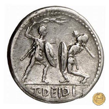 294/1 - denario T. Deidius 113-112 BC (Roma)