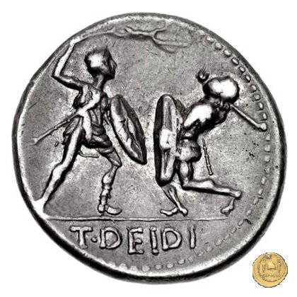 294/1 - denario T. Deidius 113-112 BC (Roma)