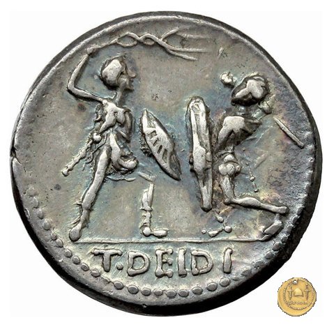 294/1 - denario T. Deidius 113-112 BC (Roma)