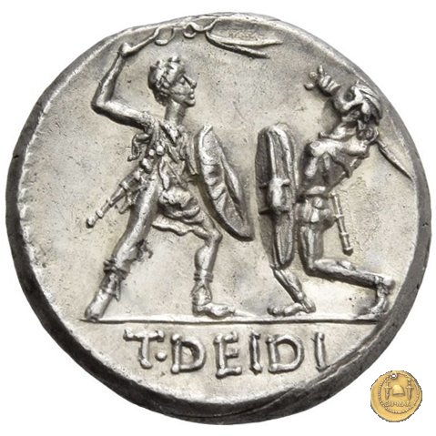 294/1 - denario T. Deidius 113-112 BC (Roma)