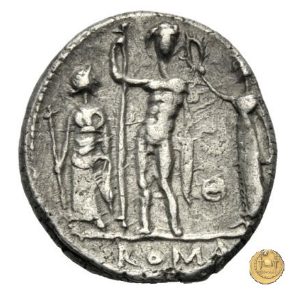 296/1 - denario Cn. Cornelius Blasio 112-111 BC (Roma)