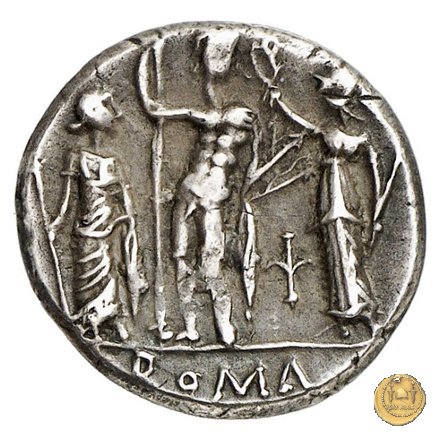 296/1 - denario Cn. Cornelius Blasio 112-111 BC (Roma)