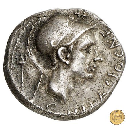 296/1 - denario Cn. Cornelius Blasio 112-111 BC (Roma)