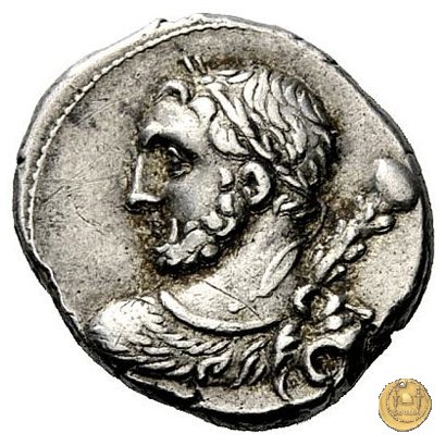 297/1 - denario Ti. Quinctius 112-111 BC (Roma)