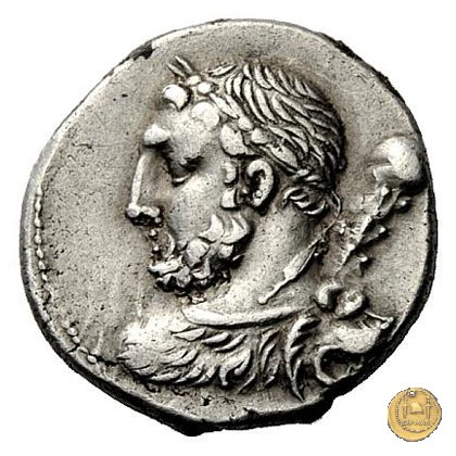 297/1 - denario Ti. Quinctius 112-111 BC (Roma)