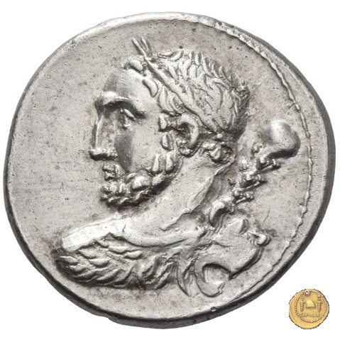 297/1 - denario Ti. Quinctius 112-111 BC (Roma)