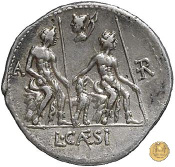 298/1 - denario L. Caesius 112-111 BC (Roma)