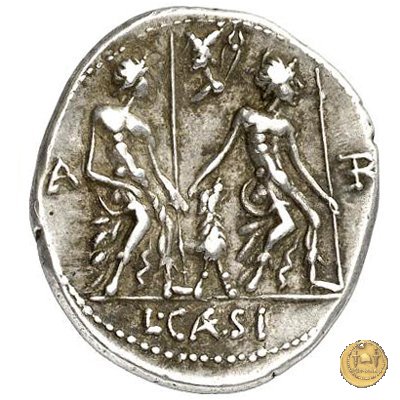 298/1 - denario L. Caesius 112-111 BC (Roma)