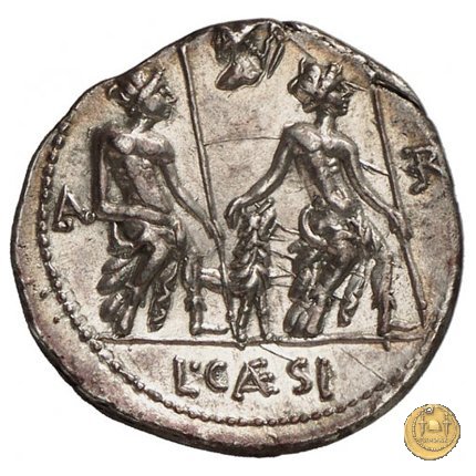 298/1 - denario L. Caesius 112-111 BC (Roma)