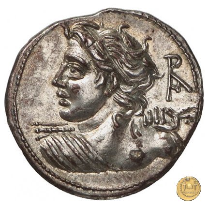 298/1 - denario L. Caesius 112-111 BC (Roma)