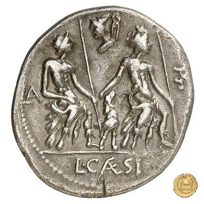 298/1 - denario L. Caesius 112-111 BC (Roma)