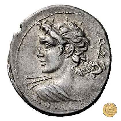 298/1 - denario L. Caesius 112-111 BC (Roma)