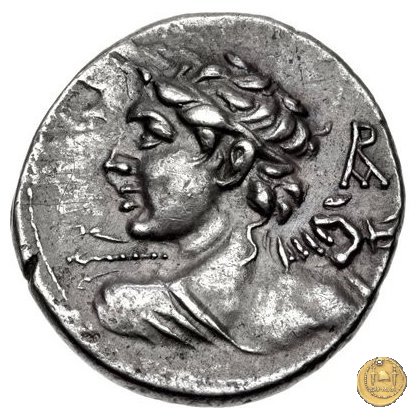 298/1 - denario L. Caesius 112-111 BC (Roma)