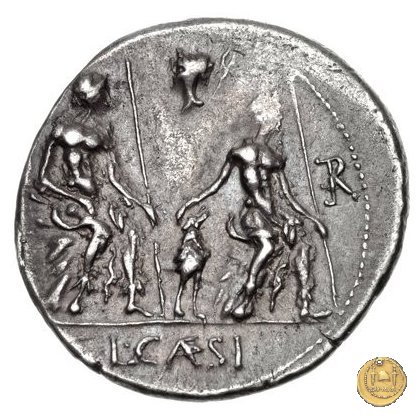 298/1 - denario L. Caesius 112-111 BC (Roma)