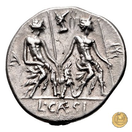 298/1 - denario L. Caesius 112-111 BC (Roma)