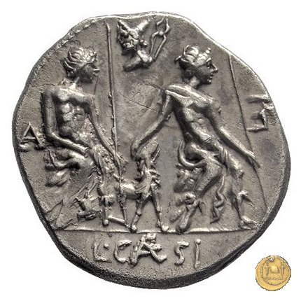 298/1 - denario L. Caesius 112-111 BC (Roma)