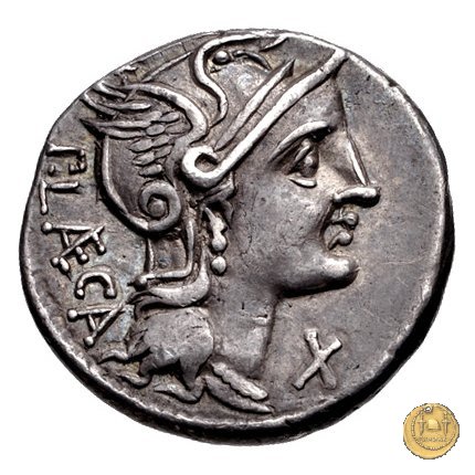 301/1 - denario P. Porcius Laeca 110-109 a.C. (Roma)