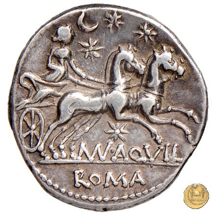 303/1 - denario Mn. Aquillius 109-108 BC (Roma)