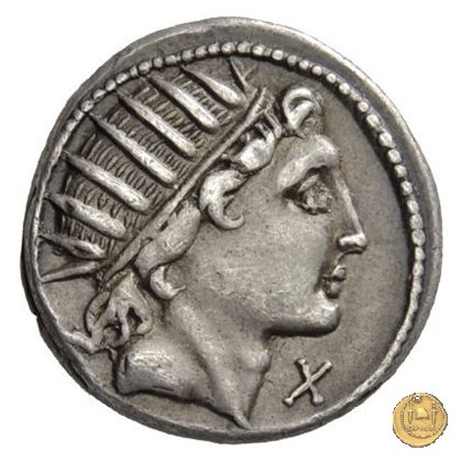 303/1 - denario Mn. Aquillius 109-108 BC (Roma)