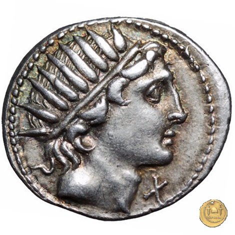 303/1 - denario Mn. Aquillius 109-108 BC (Roma)