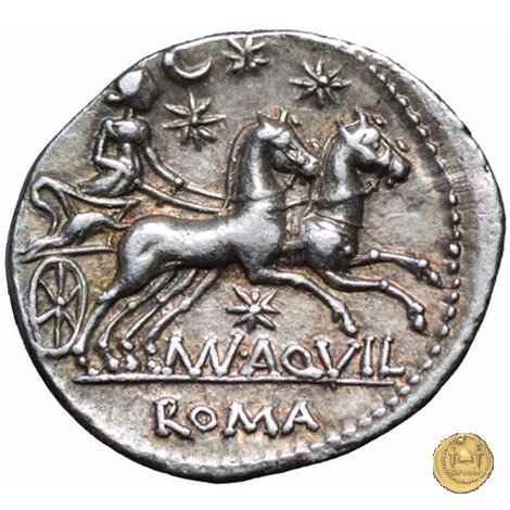 303/1 - denario Mn. Aquillius 109-108 BC (Roma)