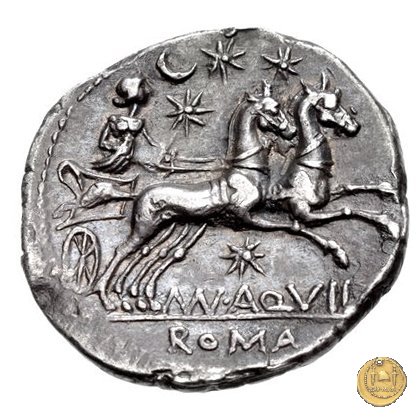 303/1 - denario Mn. Aquillius 109-108 BC (Roma)