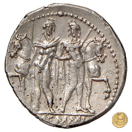 304/1 - denario L. Memmius 109-108 BC (Roma)