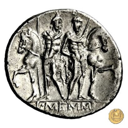 304/1 - denario L. Memmius 109-108 BC (Roma)