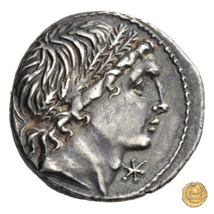 304/1 - denario L. Memmius 109-108 a.C. (Roma)