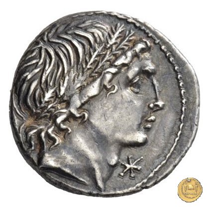 304/1 - denario L. Memmius 109-108 BC (Roma)