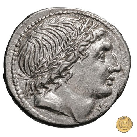 304/1 - denario L. Memmius 109-108 BC (Roma)