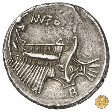 307/1 - denario Mn. Fonteius 108-107 BC (Roma)