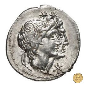 307/1 - denario Mn. Fonteius 108-107 BC (Roma)