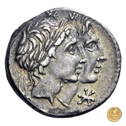 307/1 - denario Mn. Fonteius 108-107 BC (Roma)