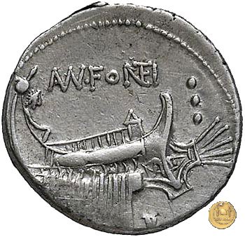 307/1 - denario Mn. Fonteius 108-107 BC (Roma)